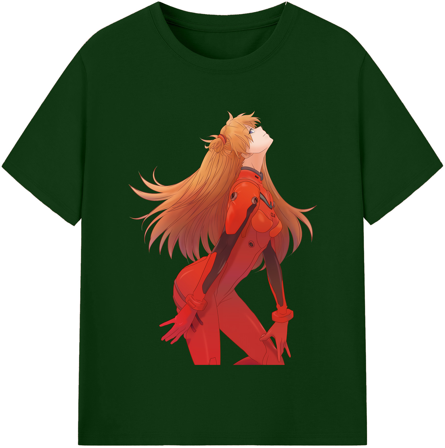 （画像用） EVA 新世紀エヴァンゲリオン 綿100％半袖Tシャツ（フロントプリント）